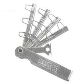 Kastar Hand Tools 312A 12-Wire Import Spark Plug Gauge