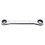 Kastar Hand Tools KHRB-810DH Flat Ratchet 1/4X5/16 12Pt Box Wrench, Price/each