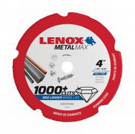 LENOX LE1972919 Lenox Diam Cutoff Wheel Dg 4" X 3/8