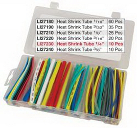 Lisle LI27230 Heat Shrink Tube 1/4" 10Pcs