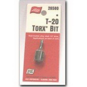 Lisle 27560 Bit Torx Tamper Proof T45
