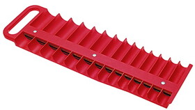 Lisle 40200 Socket Holder Red 3/8" Large