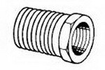 Lincoln 10522 Coupling 1/4" Npt Fx 1/2-27F