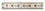 Crescent Lufkin 621FT Rule Steel Bench 1-1/4"X12"-Lufkin, Price/EA