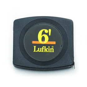 Crescent Lufkin W616 Tape, Short Peewee 1/4"X6'