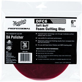Meguiar's MGDFC6 Foam Cutting Disc 6
