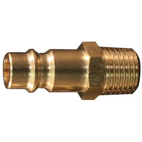 Milton 760 Hi-Flo V-Style 1/4" Mnpt Brass Plug