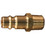Milton 760 Hi-Flo V-Style 1/4" Mnpt Brass Plug, Price/EACH