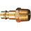 Milton 762 Plug Hi Flo V-Style 3/8" Mnpt Brass, Price/EACH