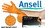 Ansell Mega Texture Orange Nitrile Large, Price/each