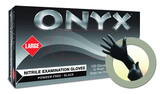 Microflex MICN642 Gloves Nitrile Exam Onyx Blk Med 100/Bx