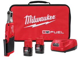 Milwaukee Elec Tool 2566-22 M12 Fuel 1/4" High Speed Ratchet Kit