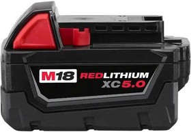Milwaukee M18 Red Lithium 5.0 Ah Battery