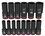 Milwaukee Elec Tool ML49-66-7014 Set Skt Imp Duty 14Pc 1/2"Dr Met Dp 6Pt, Price/SET