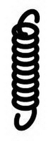 Makita Parts 231829-5 Tension Spring