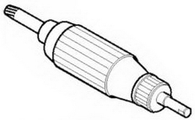 Makita 516306-1 Armature Ass'Y F/115V, 9227C