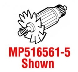 Makita Parts 614541-6 Armature 2414