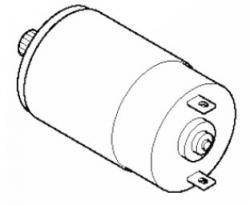 Makita Parts 629708-3 Dc Motor