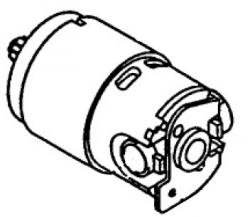 Makita Parts 629729-5 Motor