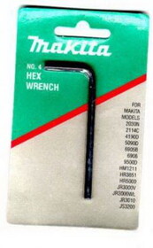 Makita 783202-0 Wrench #4 Hex