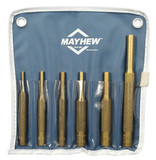 Mayhew Punch Pin Brass 6 Pc Kit
