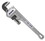 VISE-GRIP 2074110 10" Cast Cast Alum Pipe Wrench, Price/EACH