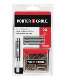 PORTER-CABLE Screwdriver 20Pc Set
