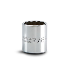 Stanley-Proto Ind Tools J5217 Socket 3/8" Dr 17/32" 12 Point