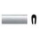 Cowles Products 39-270 Chrome Door Molding 3/8"X27" (2Pk), Price/PACKAGE