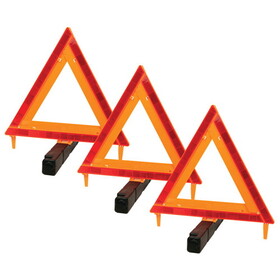 Wilmar PTW1498 Dot Warning Triangles 3Pk