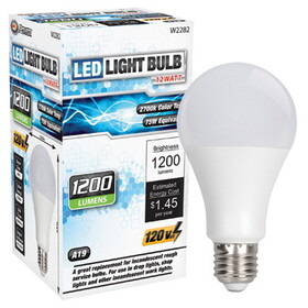 Performance Tool PTW2282 Led Light Bulb, 1200 Lm, 120V