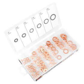 Wilmar PTW5217 110 Pc Copper Washer Assortment