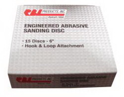 RBL Products 6" Engineered Abrasive #2500 15/Box