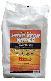 RBL Products RBUSB4PNT Anti-Static Prep Tech Wipes