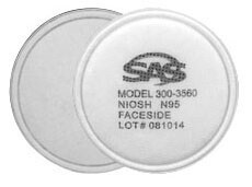 SAMSON SA300-1070 Particulate Filters R95 - Bx Of 12 Pr