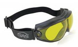 SAS Safety Corp Goggle Zion X Yellow Lens Safety