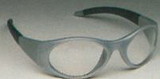 SAS Safety Corp 5185 Stingers, Silver Frame W/Clear Lens