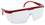 SAS Safety Corp 5272 Hornets, Red Frame W/Clear Lens, Price/EACH