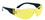 SAS Safety Corp 5341 Crickets Blk Temple Yellow Lens, Price/EACH