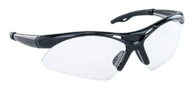 SAS Safety Corp 540-0200 Safety Glass Db Black Frame Clear Lens
