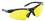 SAS Safety Corp 540-0215 Safety Glass Db Black Frame Yellow Lens, Price/Each