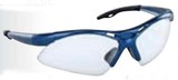 SAS Safety Corp 540-0300 Safety Glass Db Blue Frame Clear Lens
