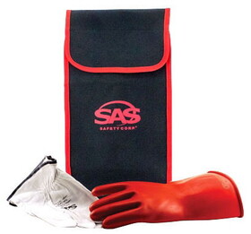 SAS Safety Corp 6477 Kit Inc: Hybrid Elec Srvc Glvs (2) Med