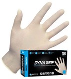 SAS Safety Corp Latex Glove Pf Dynagrip 7Mil Xlg- Bx/10