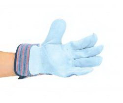 SAS Safety Corp 6529 Gloves Split Palm Leather Pr-One Sz Fits
