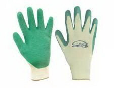 SAS Safety Corp 6639 Latex Wrinkled Finish Ctd Gloves Pr Xl