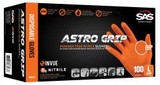 SA66574-Disposable Gloves-SAS SAFETY CORP NITRILE X-LRG ORANGE PF GLV 100/BX