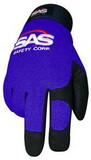 SAS Safety Corp 6662 Mechanics Blue Gloves S-M