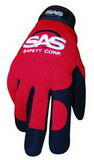 SAS Safety Corp Mechanics Pro Tool Glove- Red Med