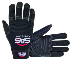 SAS Safety Corp 6714 Tool Tech Impact Glove Blk Xlg